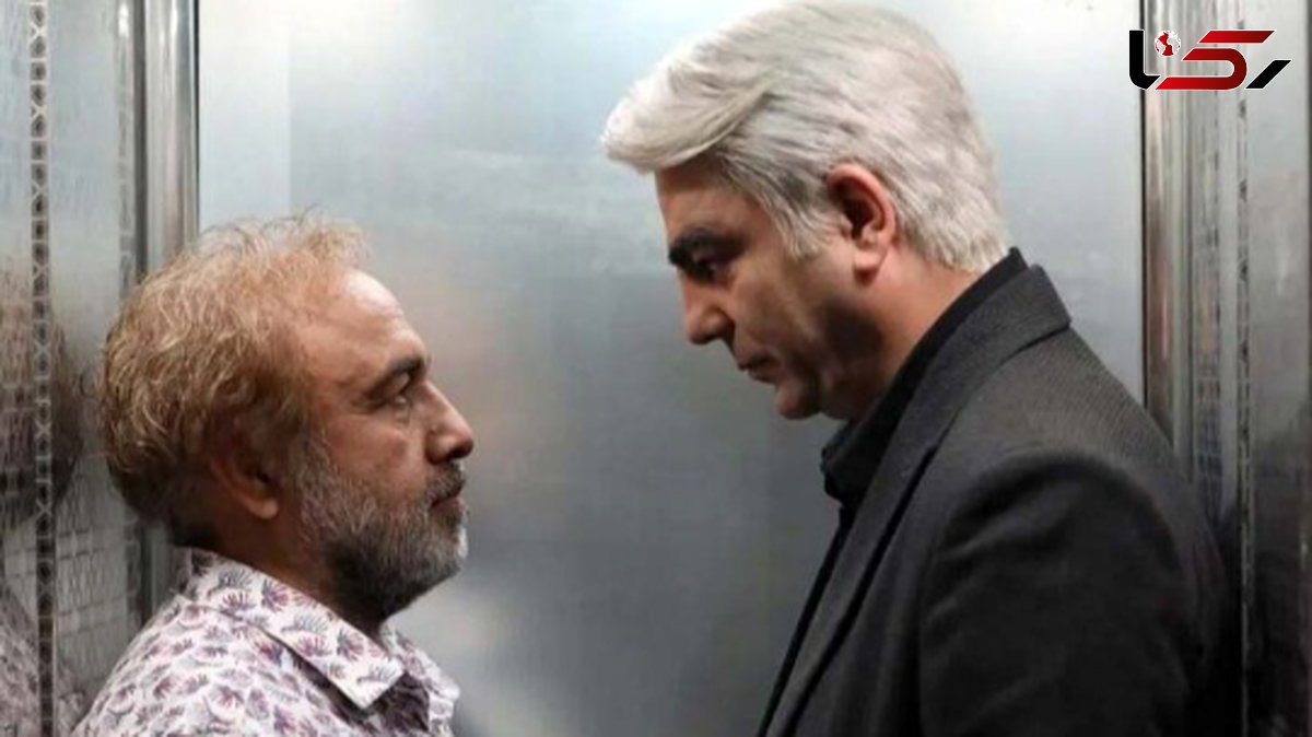 قاب متفاوت بازیگر آقای قاضی با رضا عطاران