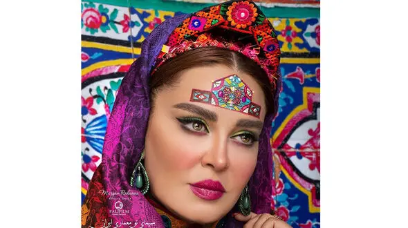 شیک ترین لباس بهاره رهنما در خیابان‌های دبی  ! / اردیبهشت خانم بازیگر لو رفت !