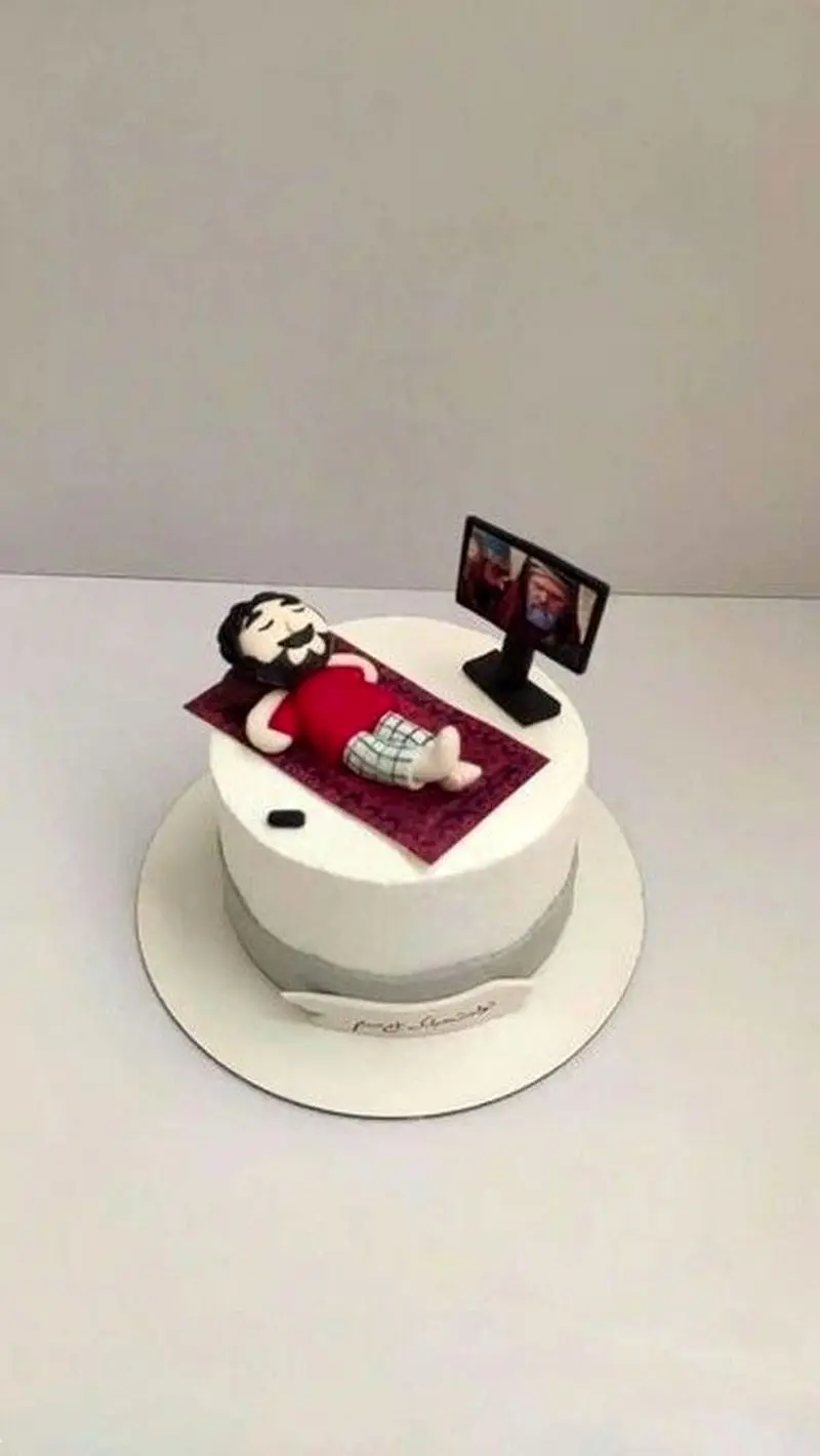 کیک روز پدر | 22 کیک روز پدر شیک از طنز و خنده دار تا ساده برای قدردانی از زحمات باباهای عزیز