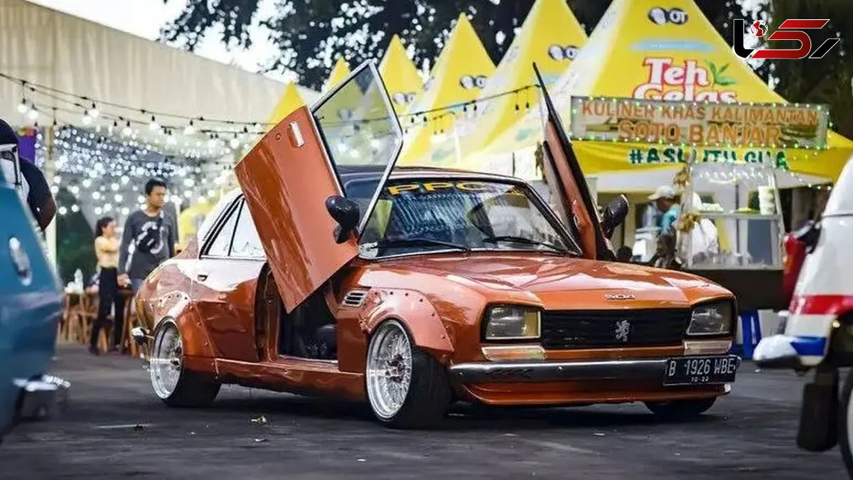 پژو 504 کوپه؛ خودرویی با الهام از زیبایی سوفیا لورن + عکس