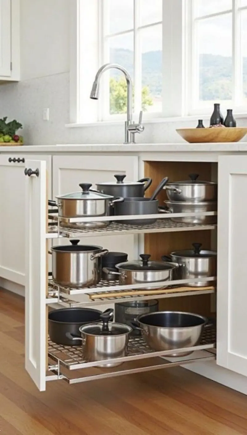 عکس های چیدمان کابینت زیر سینک