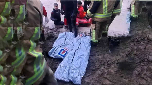 بلعیده شدن دو زن و مرد مشهدی در سیل ویرانگر 