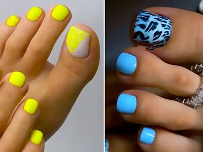 15 مدل ژلیش ناخن پا شیک؛ انتخابی عالی برای روزهای گرم تابستان