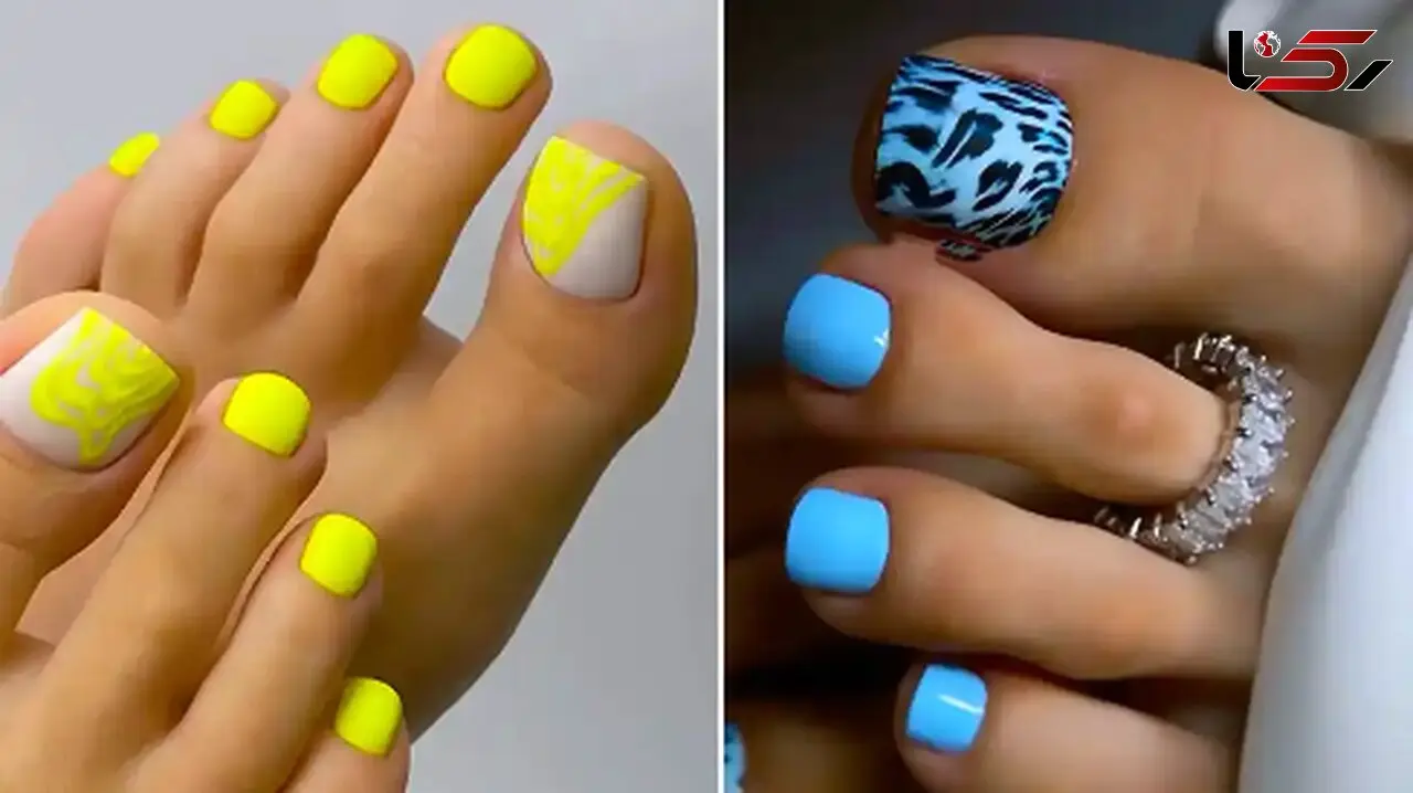 15 مدل ژلیش ناخن پا شیک؛ انتخابی عالی برای روزهای گرم تابستان