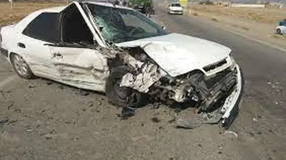 5 کشته و زخمی در تصادف آتشین زانتیا با پیکان وانت در کرمان / راننده زنده زنده سوخت