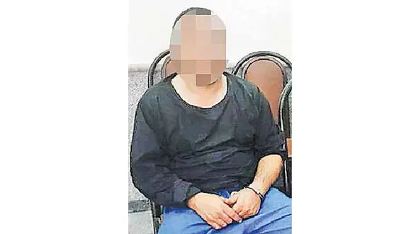 شیوه جدید اما احمقانه یک آدم ربا / پلیس تهران او را دستگیر کرد + عکس