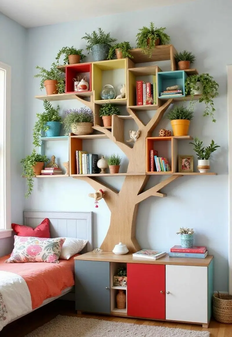 کتابخانه فانتزی اتاق کودک