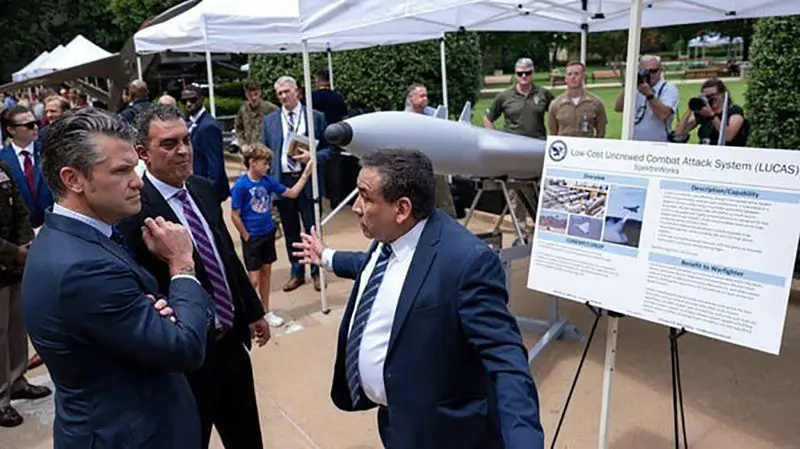 پهپاد لوکاس کپی‌ پهپاد انتحاری شاهد-۱۳۶ ایرانی است