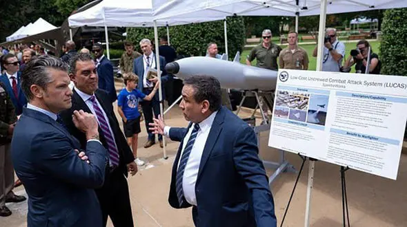 سازنده F-35، پهپاد لوکاس را از روی پهپاد انتحاری شاهد-۱۳۶ ایران کپی کرد + فیلم 