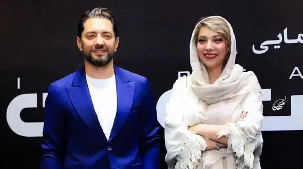  صدف اسپهندی و بهرام رادان  چارسوی تهران را به هم ریختند ! + فیلم 2 بازیگر جذاب بین مردم !