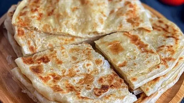 نان خوشمزه بدون فر بپزید + فیلم