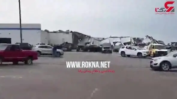 گردباد  نمایندگی شورولت و تویوتا را نابود کرد + فیلم