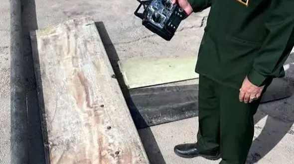 کشف قطعات پهپاد رژیم صهیونیستی در پرند