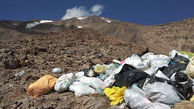 دپوی زباله در دل کوه دماوند 