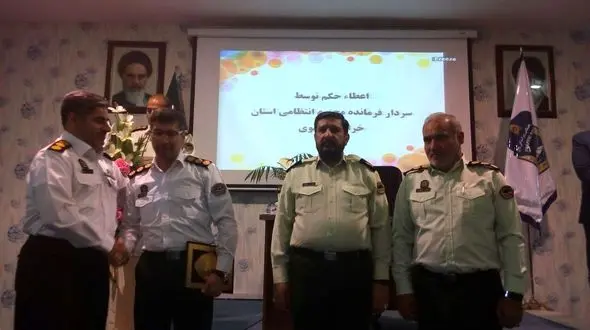 معرفی رئیس پلیس جدید راهور خراسان رضوی 