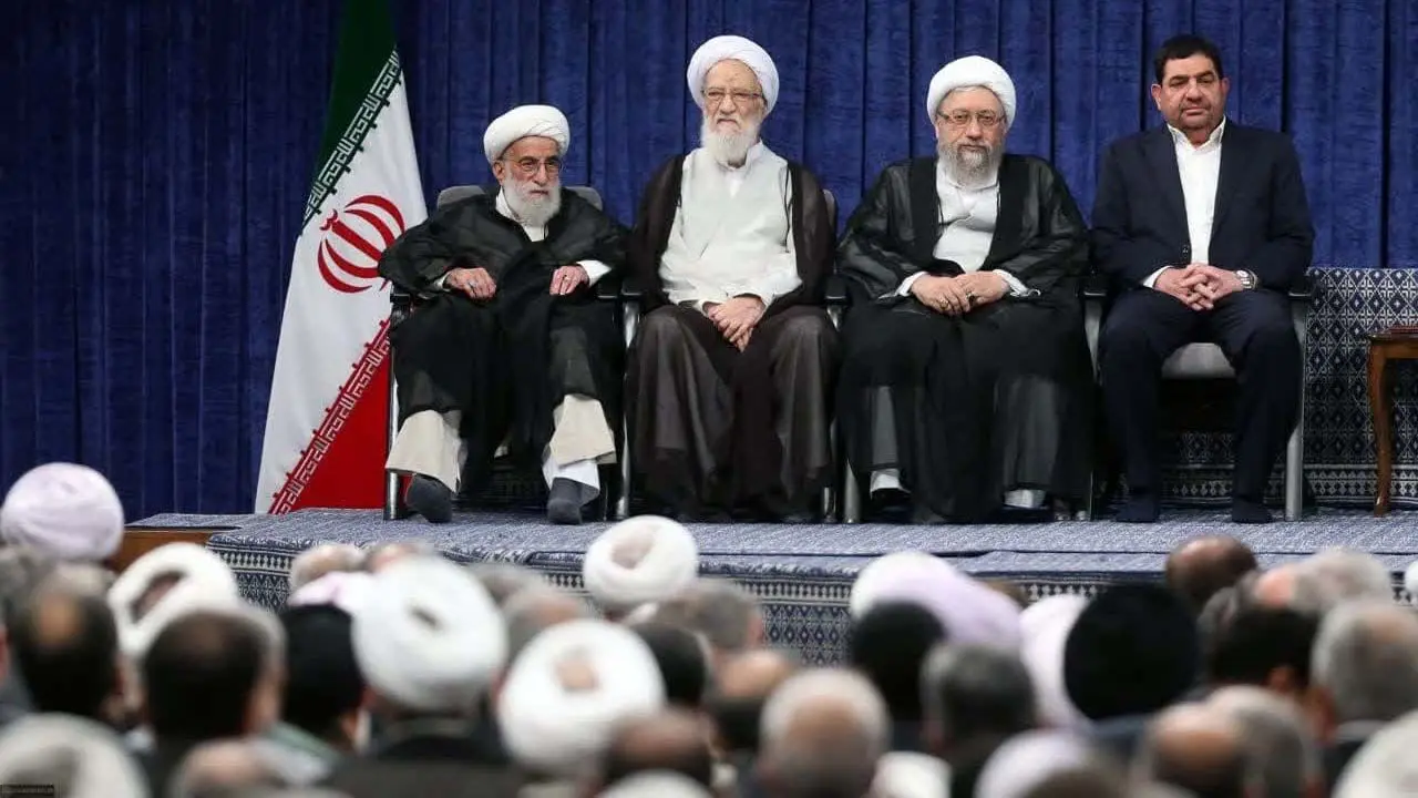 مراسم تنفیذ حکم ریاست جمهوری دکتر مسعود پزشکیان نهمین رییس جمهور ایران توسط حضرت آیت الله خامنه ای رهبر معظم انقلاب اسلامی 1403/5/7