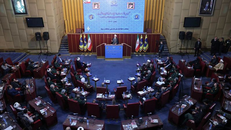 رییس قوه قضاییه در‌ مراسم روز حفاظت اطلاعات سپاه پاسداران انقلاب اسلامی