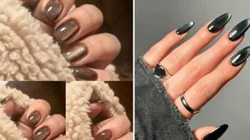 مدل ناخن آیس برای نوروز 1405 / طراحی های شیک و متفاوت با استایل خاص