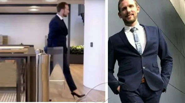 این مرد پولدار عاشق کفش پاشنه بلند است! +عکس