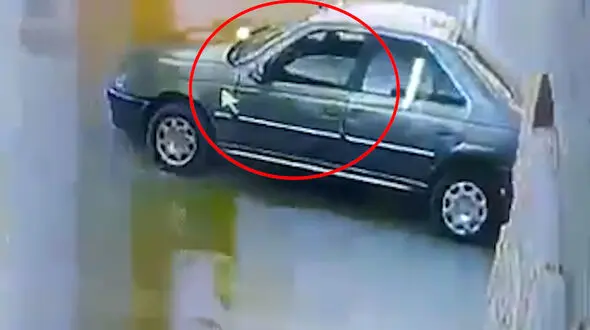 فیلم لحظه قتل مرد یزدی با شلیک گلوله