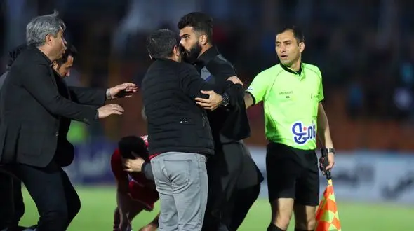 اتفاق عجیب در بازی پیکان و پرسپولیس + عکس 