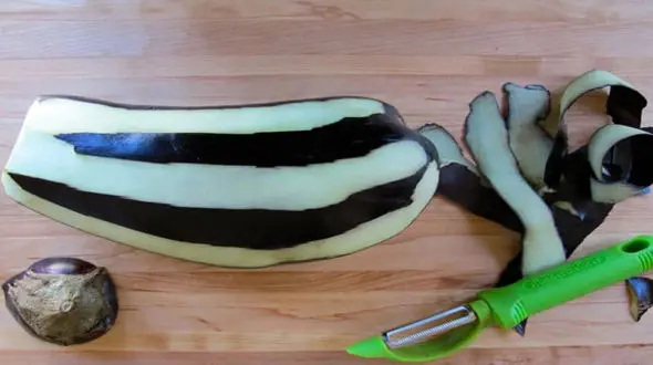 خواص شگفت انگیز پوست بادمجان