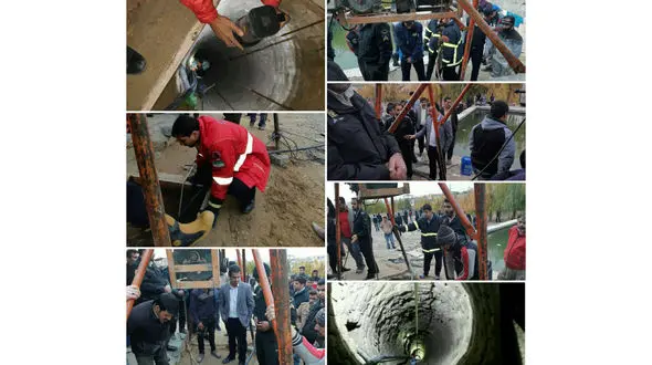 انتشار عکس های لحظه مرگ مادر و کودک در رودهن! + جزییات 