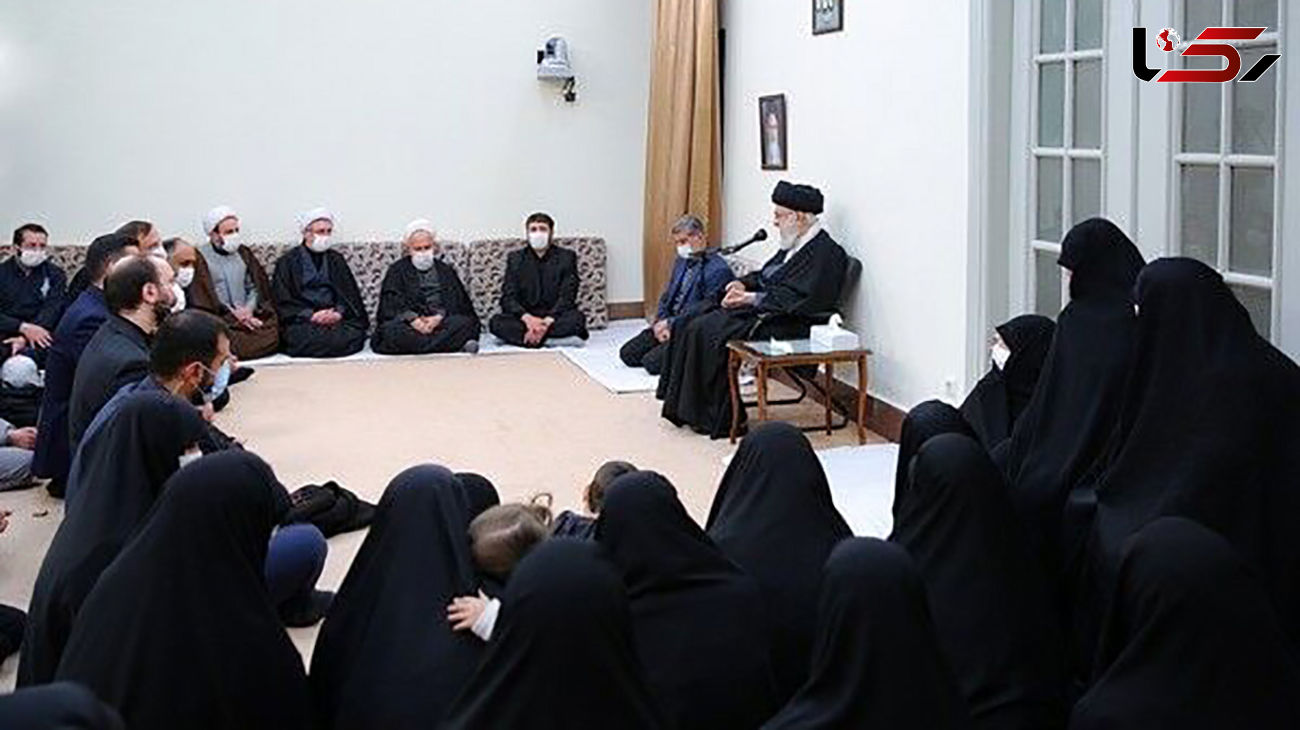دیدار خانواده آیت‌الله مصباح یزدی با رهبر انقلاب