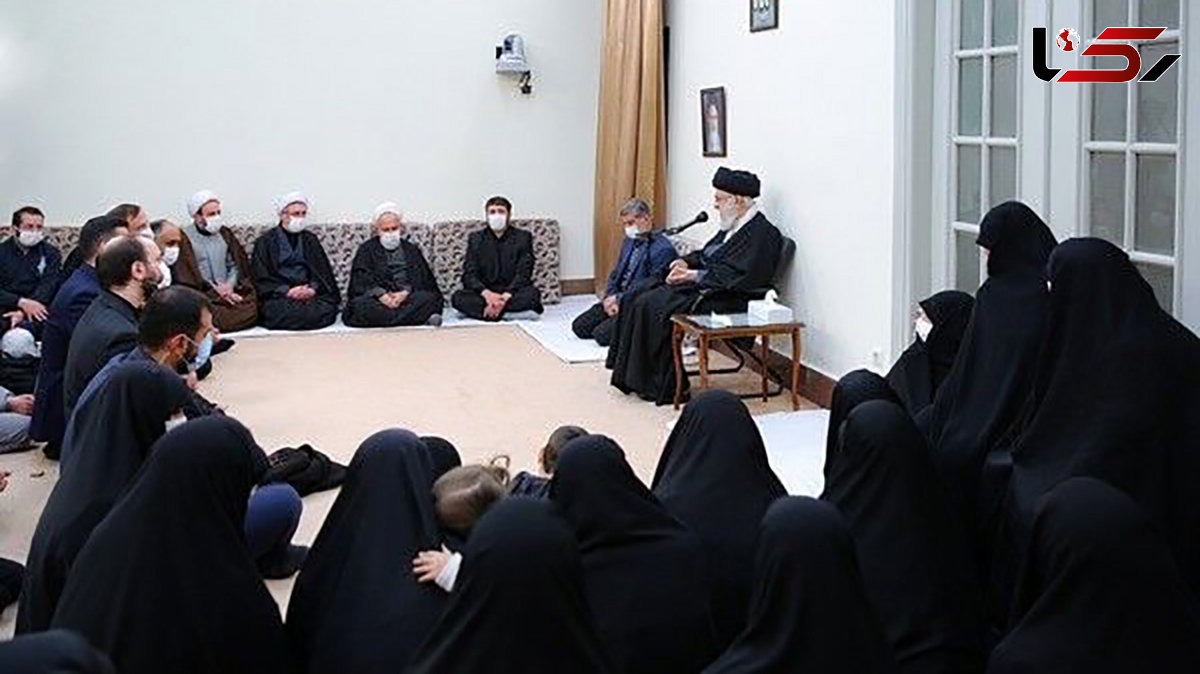 دیدار خانواده آیت‌الله مصباح یزدی با رهبر انقلاب