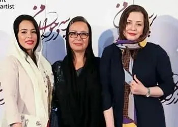 همسر دوم آزیتا حاجیان/ عکس ناپدری ملیکا و مهراوه شریفی نیا جنجال به پا کرد!