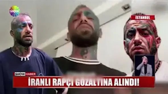 بازتاب بازداشت امیر تتلو در گزارش تلویزیون ترکیه + فیلم