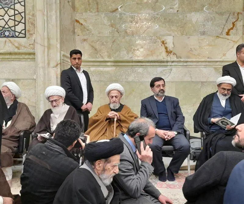 مراسم گرامیداشت «شهدای عدالت» حجج‌اسلام والمسلمین رازینی