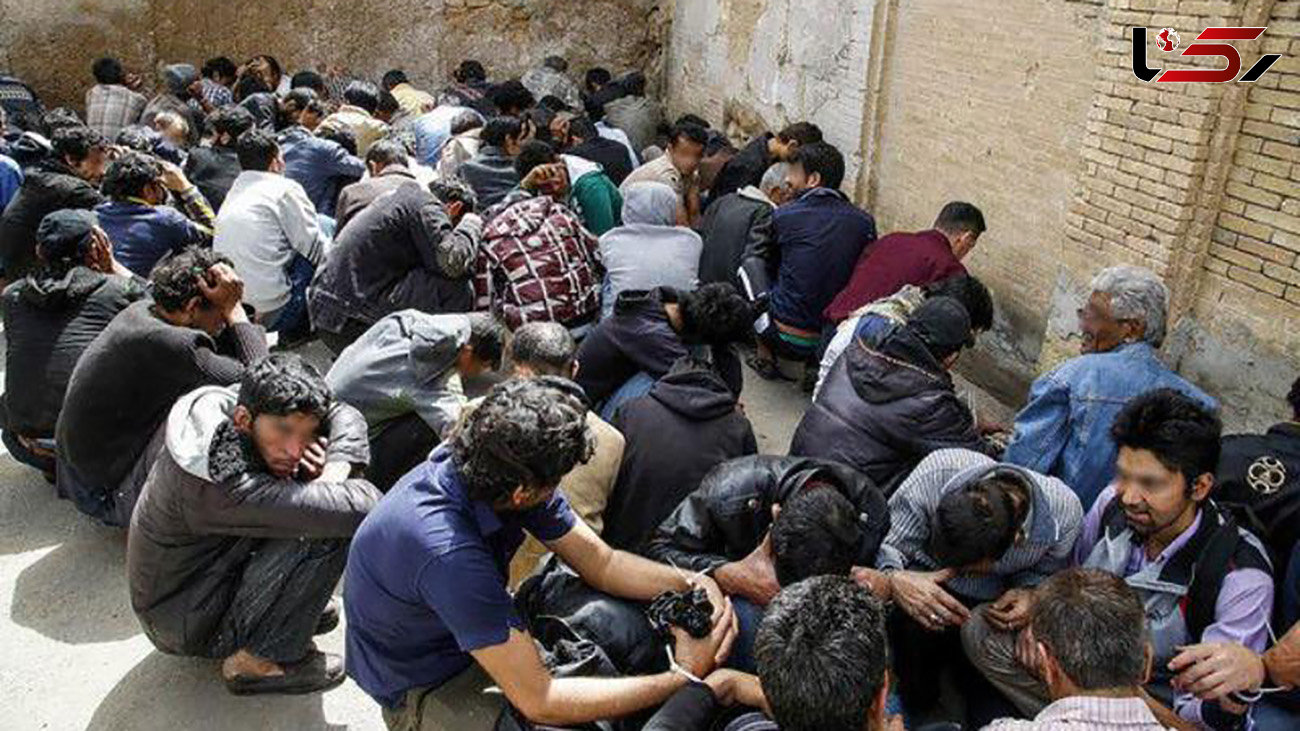 جمع آوری 150 معتاد پر خطر در تهران 