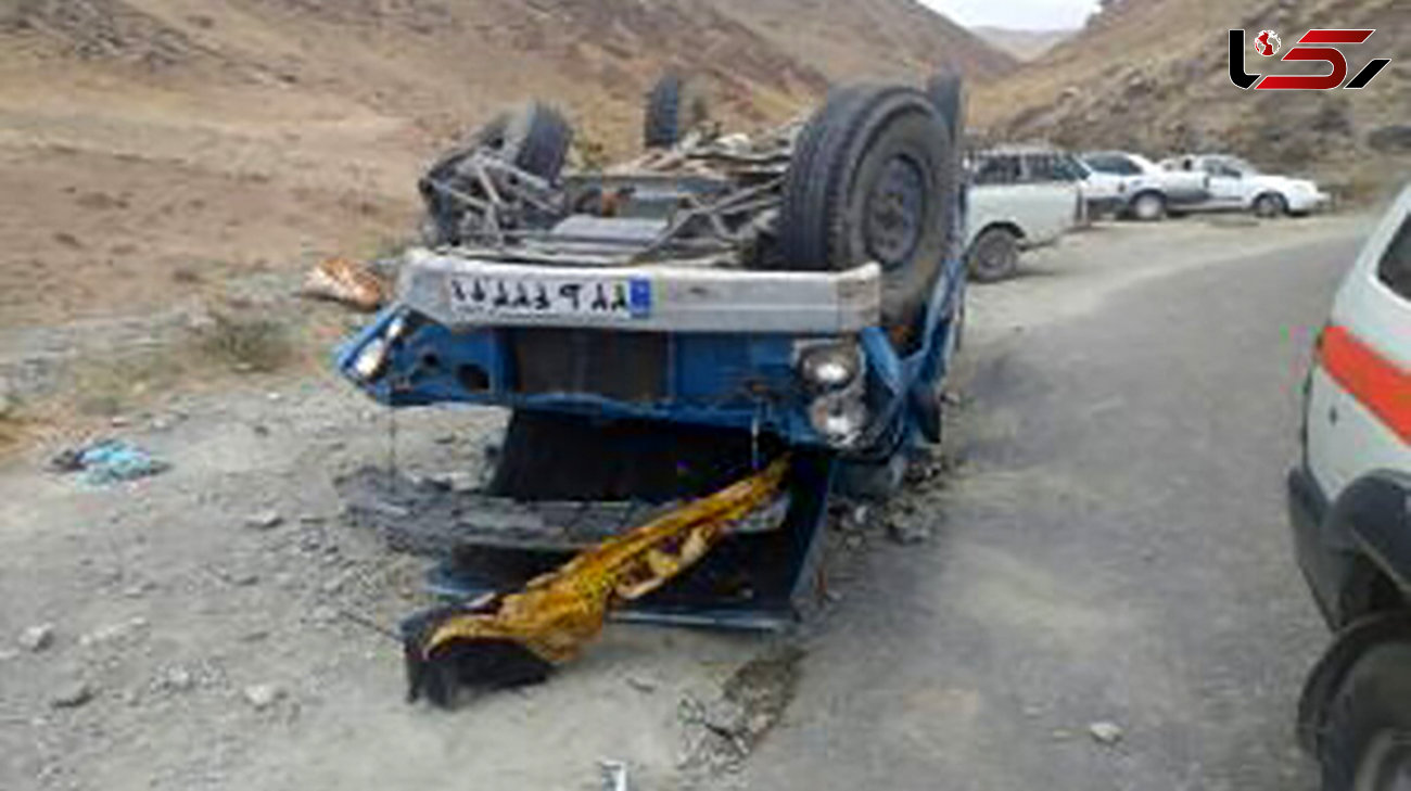 4 کشته در تصادف مرگبار پراید و وانت نیسان / در فیروزآباد رخ داد 