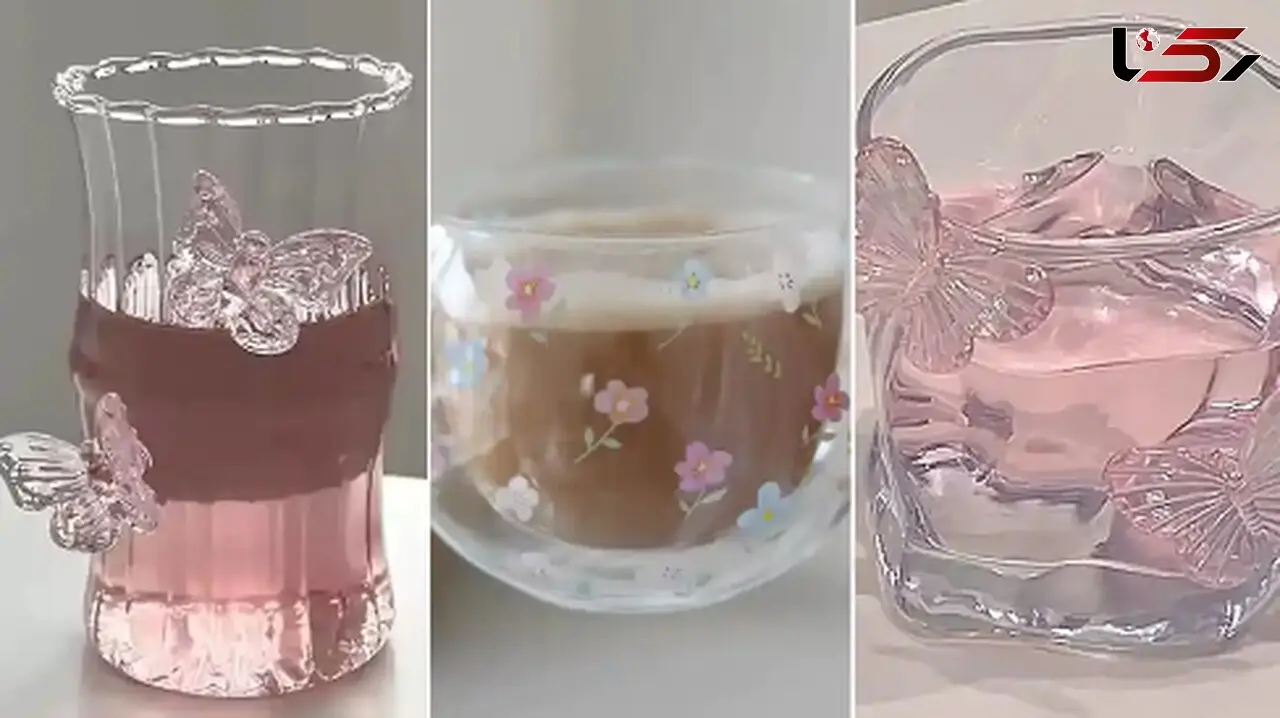 زیباترین لیوان‌ های بلوری فانتزی: 15 طرح پرطرفدار برای نوشیدنی و دمنوش