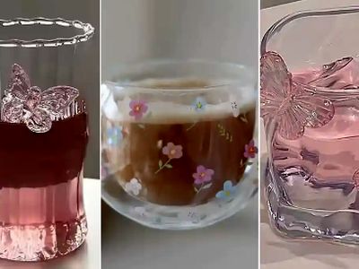 زیباترین لیوان‌ های بلوری فانتزی: 15 طرح پرطرفدار برای نوشیدنی و دمنوش