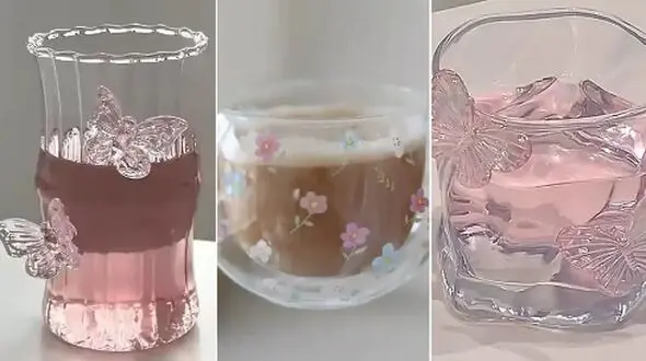 زیباترین لیوان‌ های بلوری فانتزی: 15 طرح پرطرفدار برای نوشیدنی و دمنوش