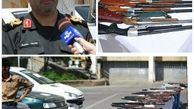 انهدام باند قاچاق سلاح های جنگی و شکاری در اصفهان 