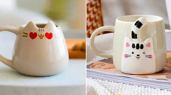 15 طرح خاص ماگ فانتزی پیشی برای ایجاد حس خوب در صبح‌ ها