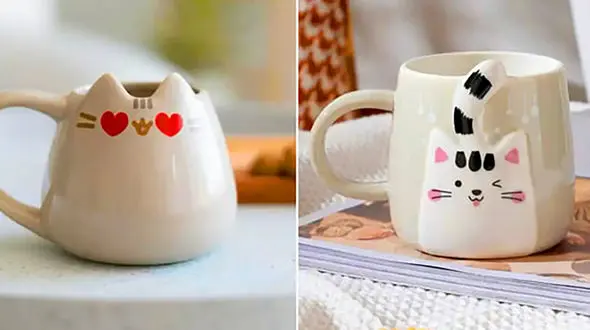 15 طرح خاص ماگ فانتزی پیشی برای ایجاد حس خوب در صبح‌ ها