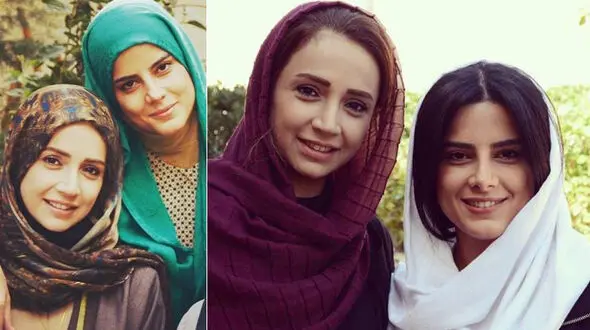 عکسی از چهره واقعی معصومه رحمتی بازیگر نقش حمیده در سریال هشت و نیم دقیقه