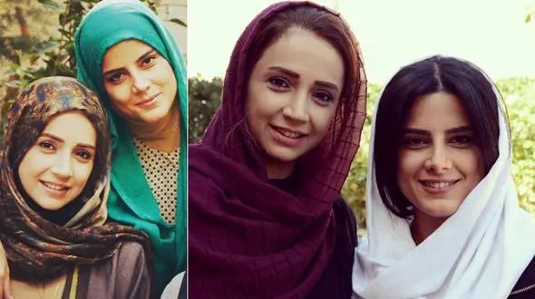 عکسی از چهره واقعی معصومه رحمتی بازیگر نقش حمیده در سریال هشت و نیم دقیقه