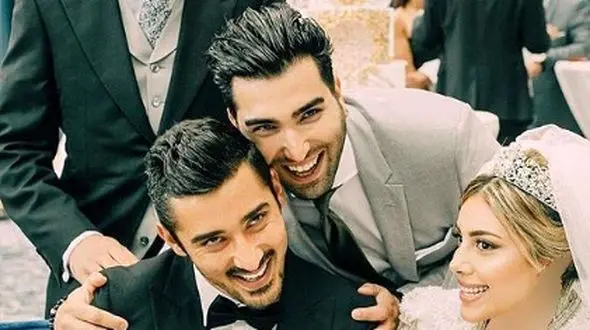 عکس ها / رونمایی حسین تهی از جشن عروسی اش بعد از ازدواج متین ستوده و کامران تفتی / از حلقه های عروس و داماد تا ساعت دامادی ...