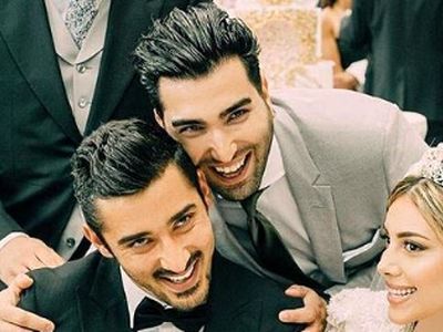 عکس ها / رونمایی حسین تهی از جشن عروسی اش بعد از ازدواج متین ستوده و کامران تفتی / از حلقه های عروس و داماد تا ساعت دامادی ...