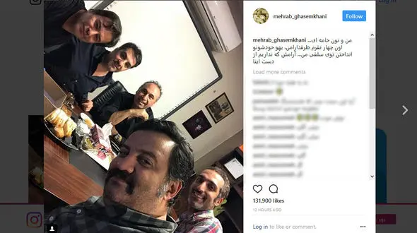 عکس جالب برادران قاسم خانی به همراه هنرمندان معروف 