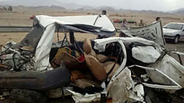 تصادف وحشتناک در بیجار / 2 نفر کشته شدند