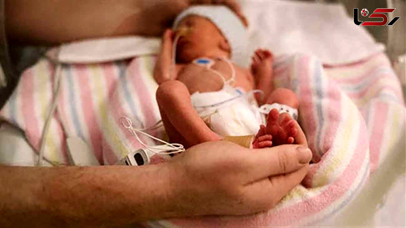 زن قمی نوزاد 600 کیلویی به دنیا آورد 