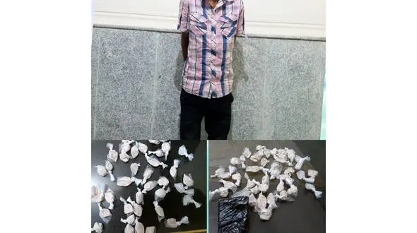 دستگیری فروشنده هروئین در آبادان + عکس