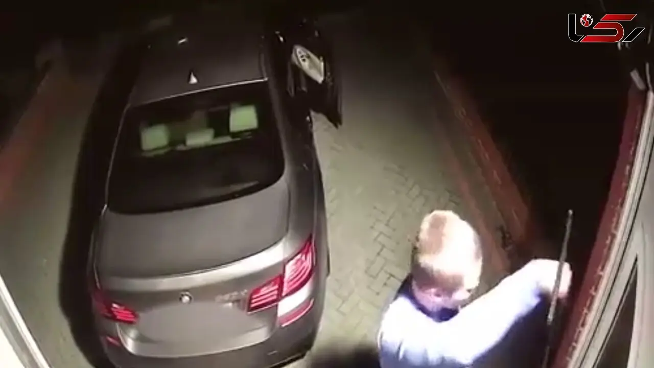 سرقت بی . ام . و (BMW) مدل بالا در عرض یک دقیقه + فیلم
