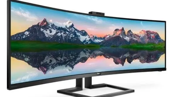 شرکت فیلیپیس نمایشگر خمیده ۴۹ اینچی را رونمایی کرد